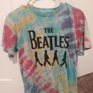 Beatles Tie Dye t-shirt size Medium